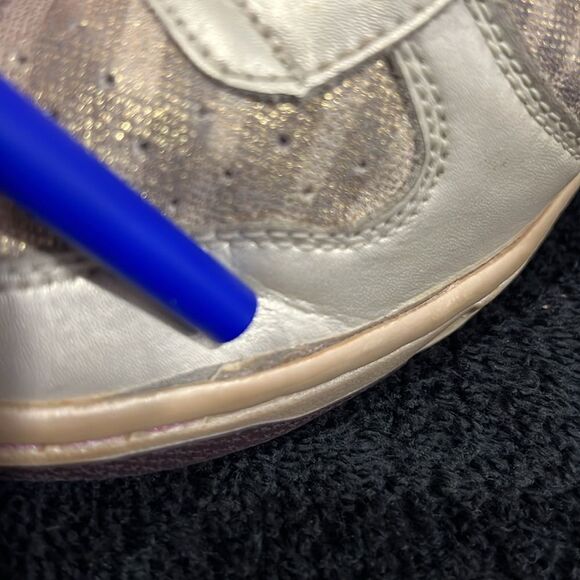 🔥🔥 NIKE Womens Dunk High Pink Gold Animal Print Retro Sneakers Sz 6.5 - GUC - Picture 13 of 13